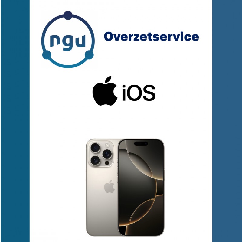 * iPhone Overzetservice *