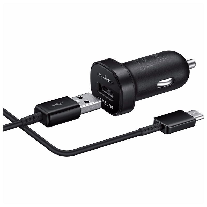 Samsung Auto Mini Lader + USB-C Kabel 18W