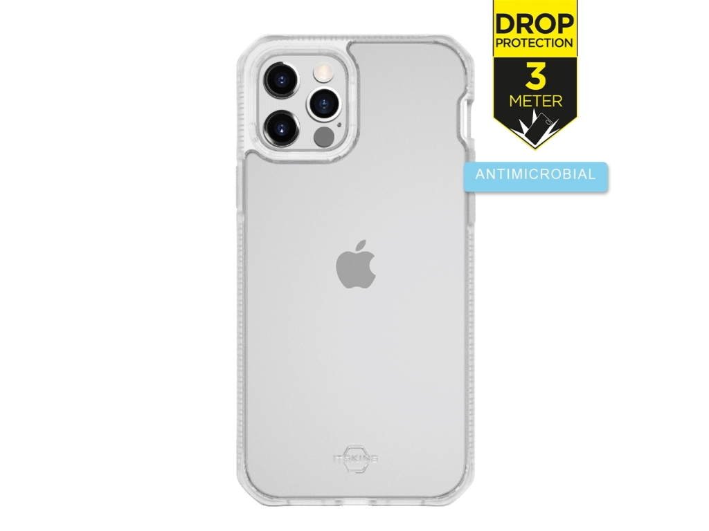 ITSKINS Level 2 HybridFrost for Apple iPhone 12 Pro Max Transparent