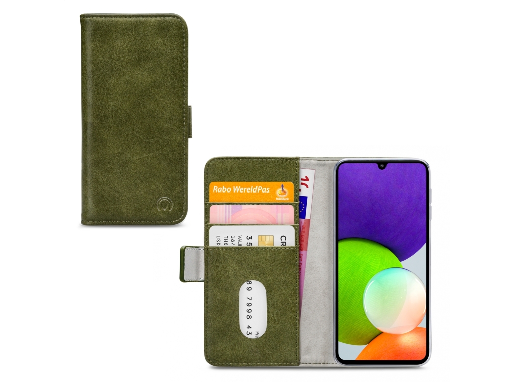 Mobilize Elite Gelly Wallet Book Case Samsung Galaxy A22 4G Green