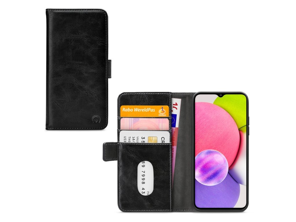 Mobilize Elite Gelly Wallet Book Case Samsung Galaxy A03s Black