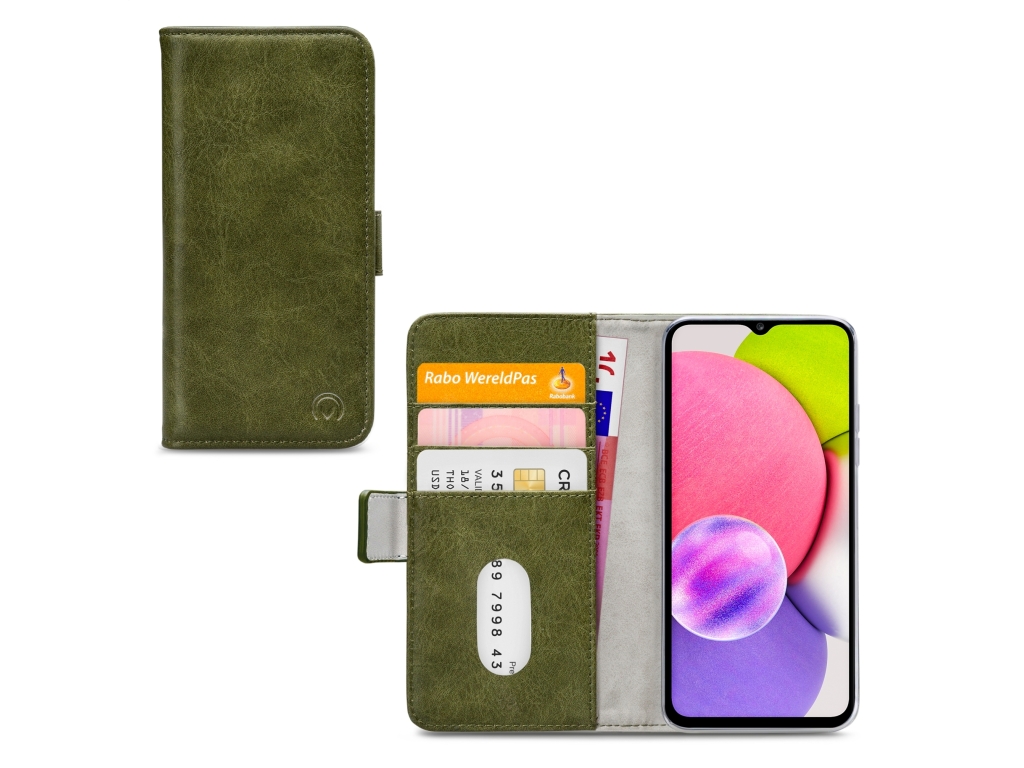 Mobilize Elite Gelly Wallet Book Case Samsung Galaxy A03s Green