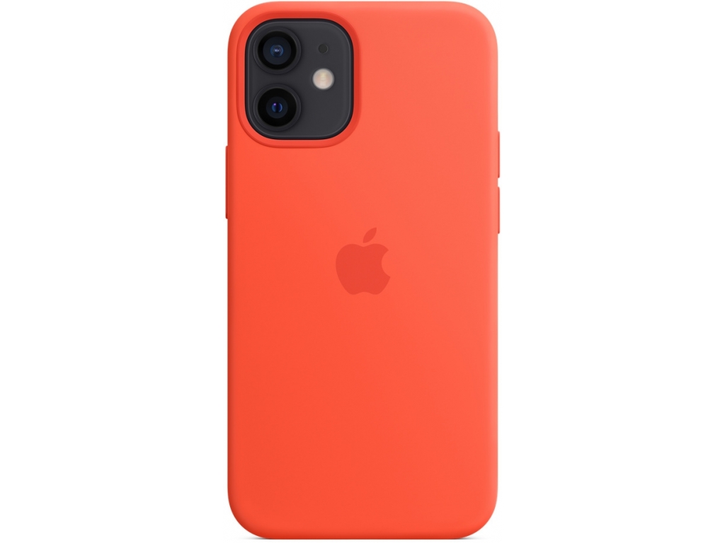 MKTN3ZM/A Apple Silicone Case with MagSafe iPhone 12 Mini Electric Orange