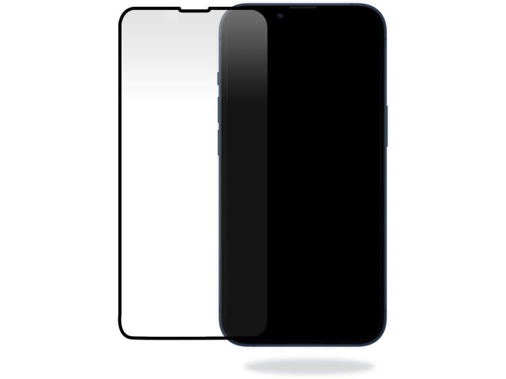 Striker Full Glue Ballistic Glass Screen Protector for Apple iPhone 13/13 Pro Black