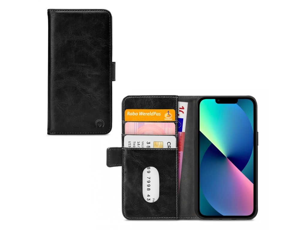 Mobilize Elite Gelly Wallet Book Case Apple iPhone 13 Mini Black