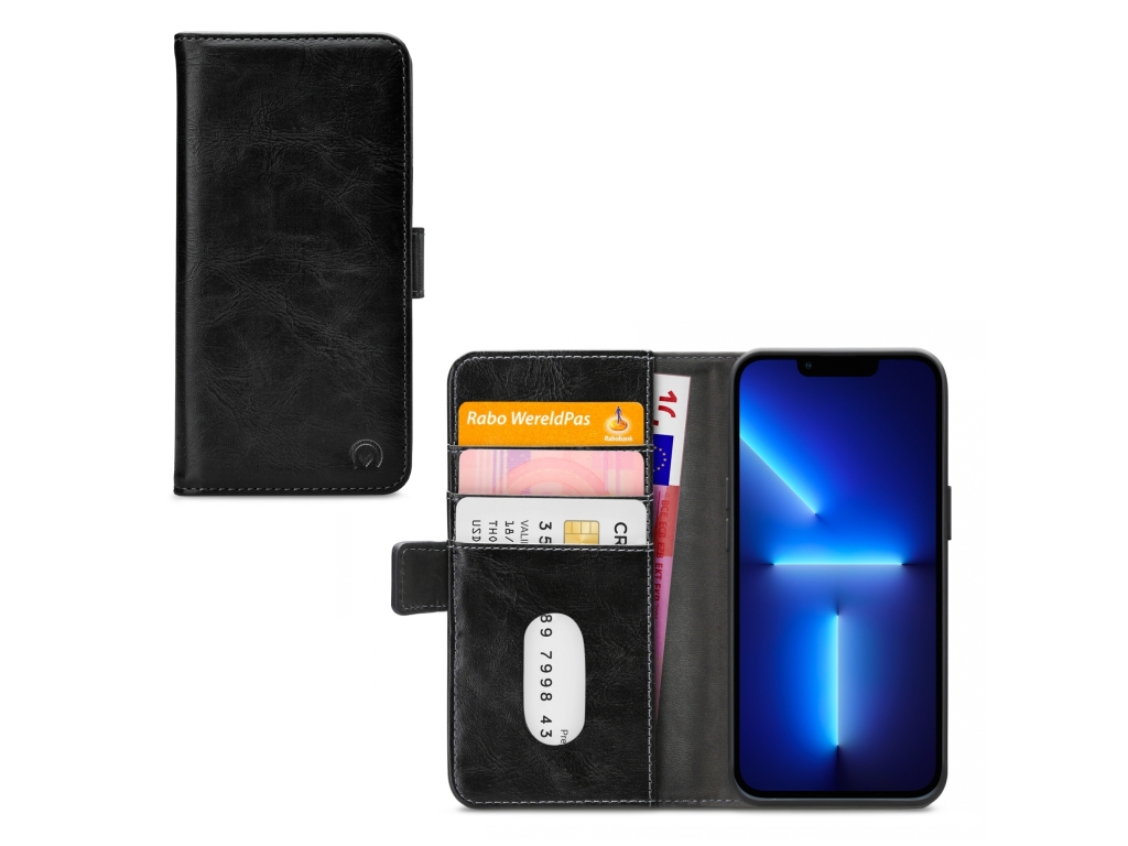 Mobilize Elite Gelly Wallet Book Case Apple iPhone 13 Pro Black