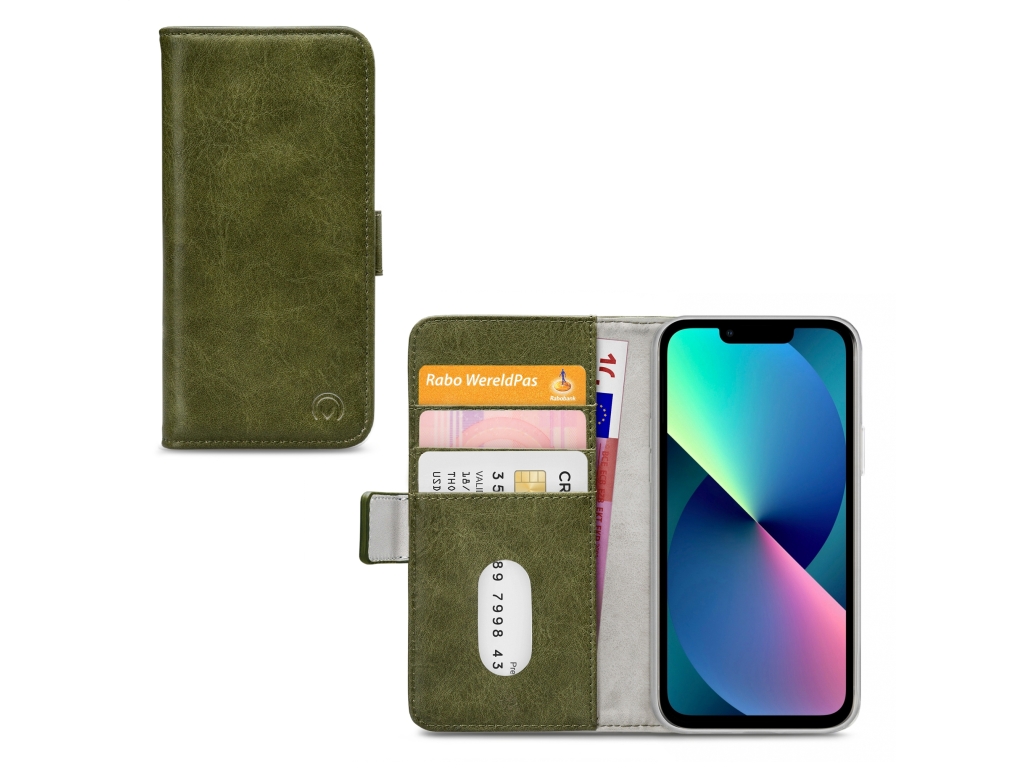 Mobilize Elite Gelly Wallet Book Case Apple iPhone 13 Green