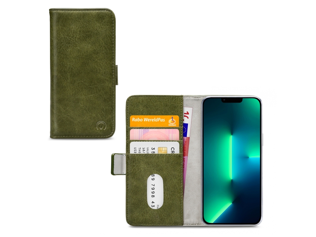 Mobilize Elite Gelly Wallet Book Case Apple iPhone 13 Pro Max Green