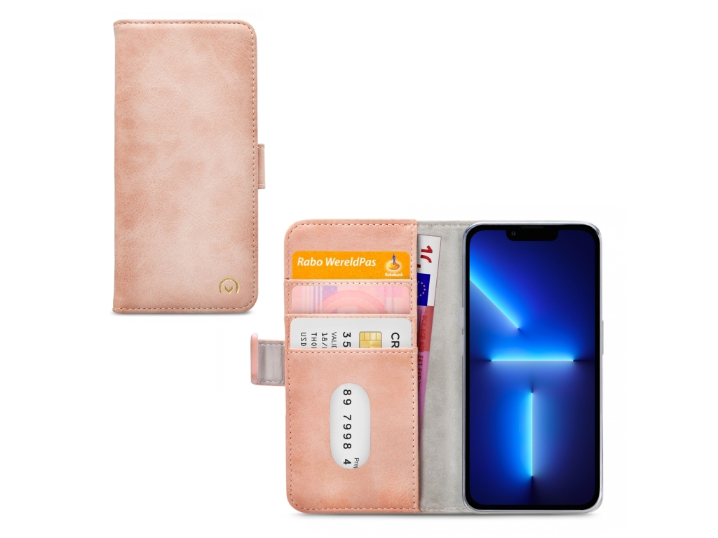 Mobilize Elite Gelly Wallet Book Case Apple iPhone 13 Pro Soft Pink