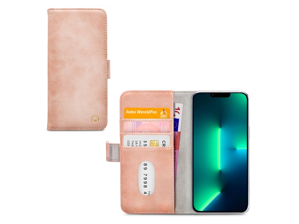 Mobilize Elite Gelly Wallet Book Case Apple iPhone 13 Pro Max Soft Pink