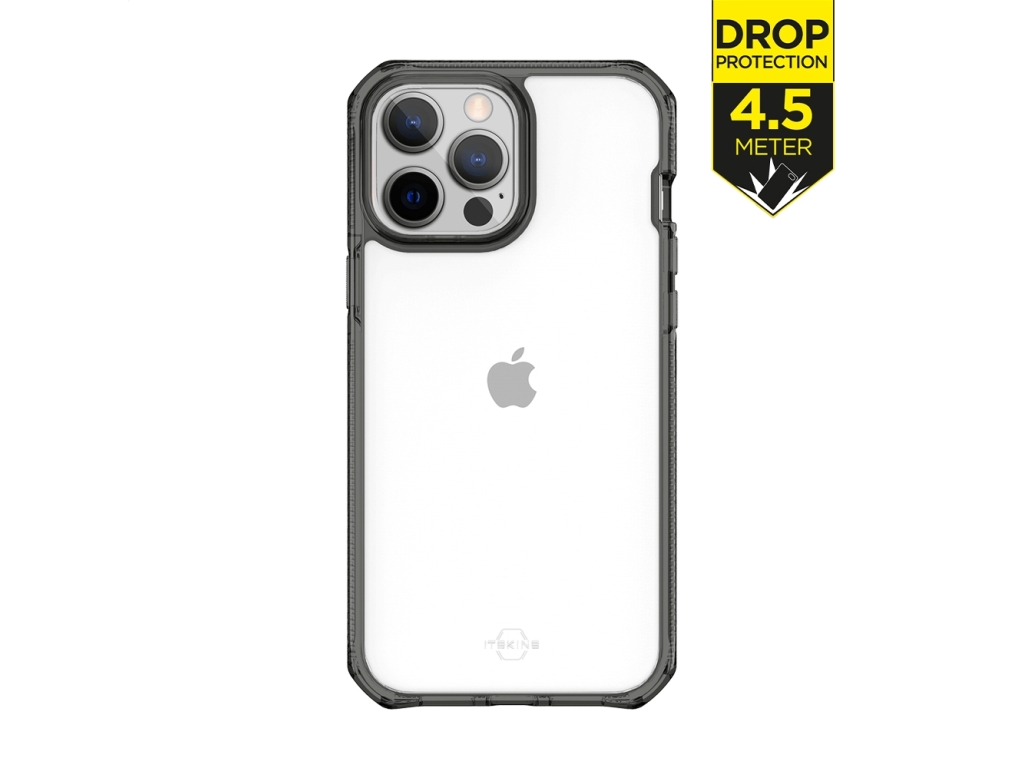 ITSKINS Level 3 SupremeClear for Apple iPhone 13 Pro Max Smoke/Transparent