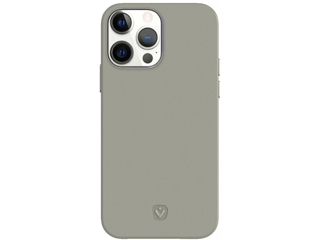 Valenta Leather Back Cover Snap Luxe Apple iPhone 13 Pro Grey