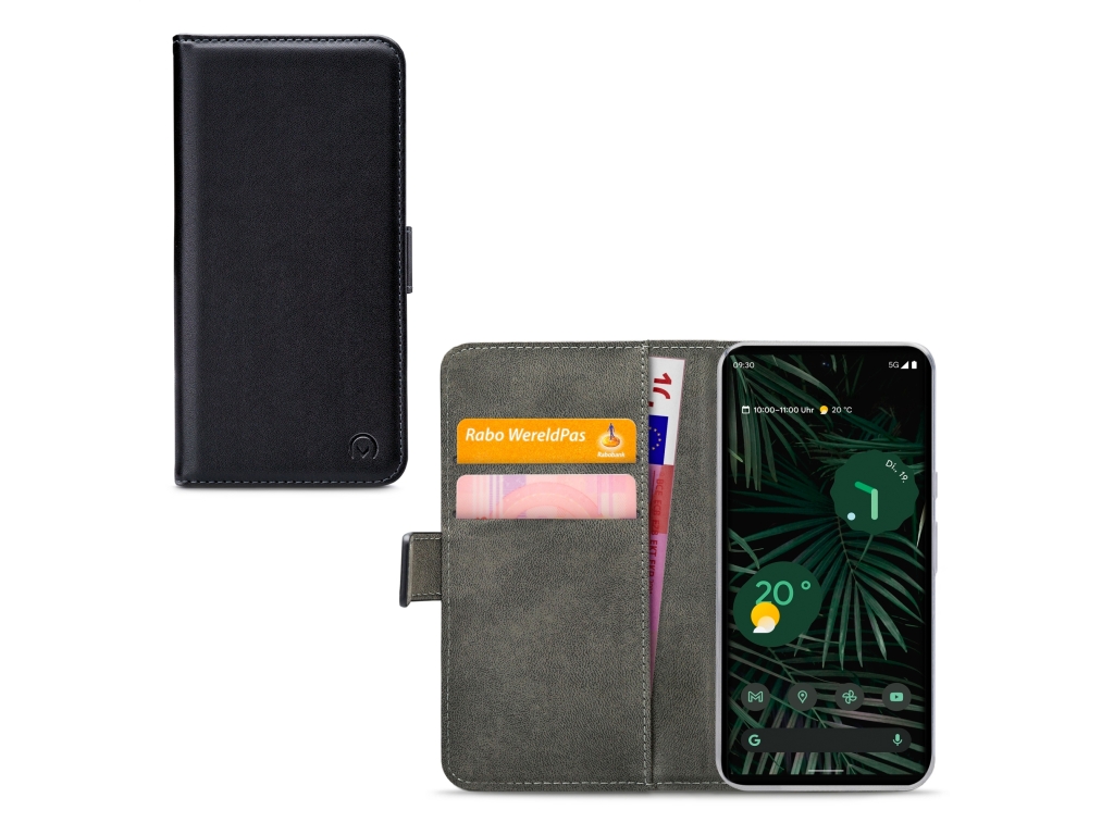 Mobilize Classic Gelly Wallet Book Case Google Pixel 6 Pro Black