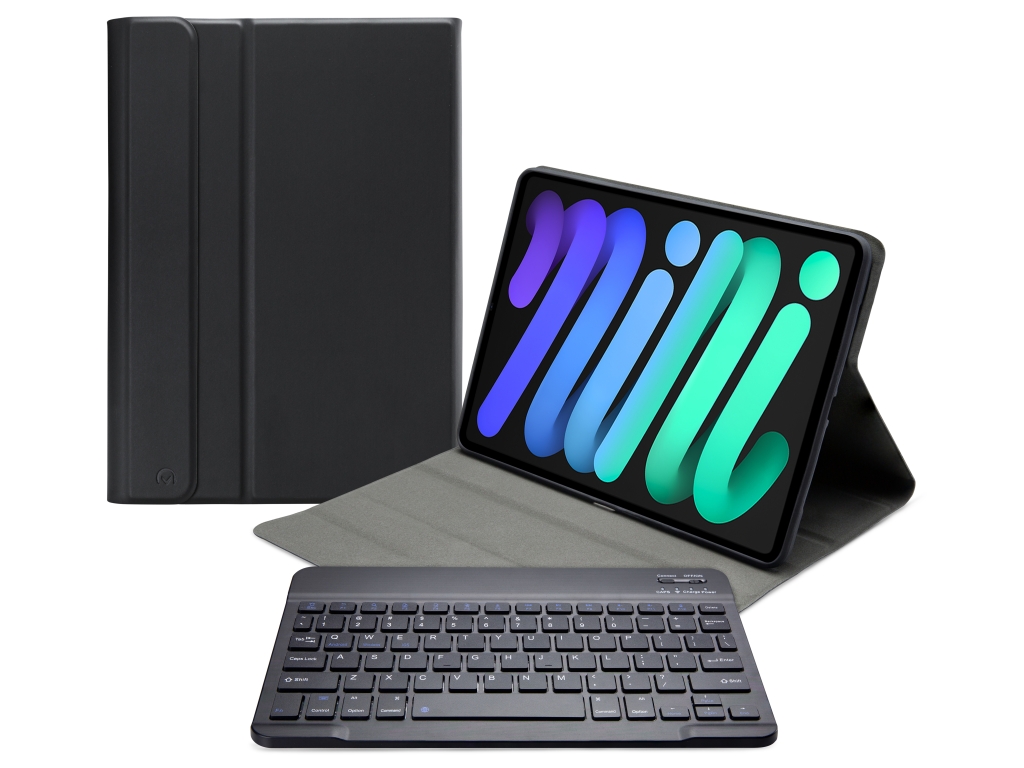 Mobilize Detachable Bluetooth Keyboard Case Apple iPad Mini 6 (2021) Black QWERTY