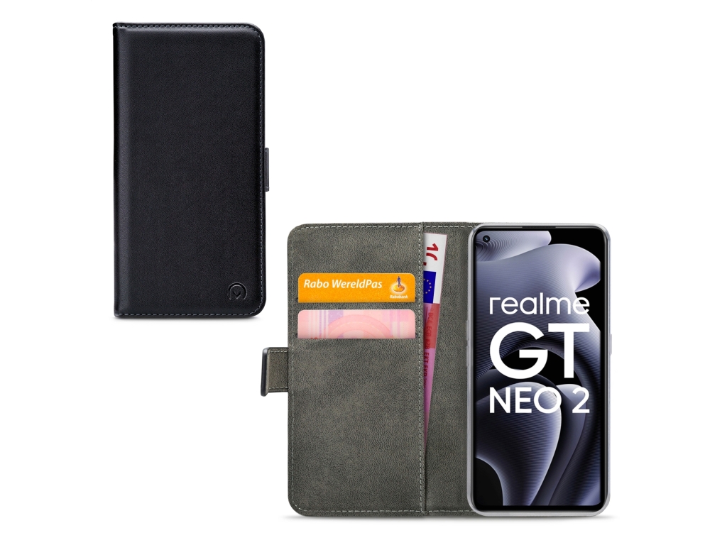 Mobilize Classic Gelly Wallet Book Case realme GT Neo 2 Black