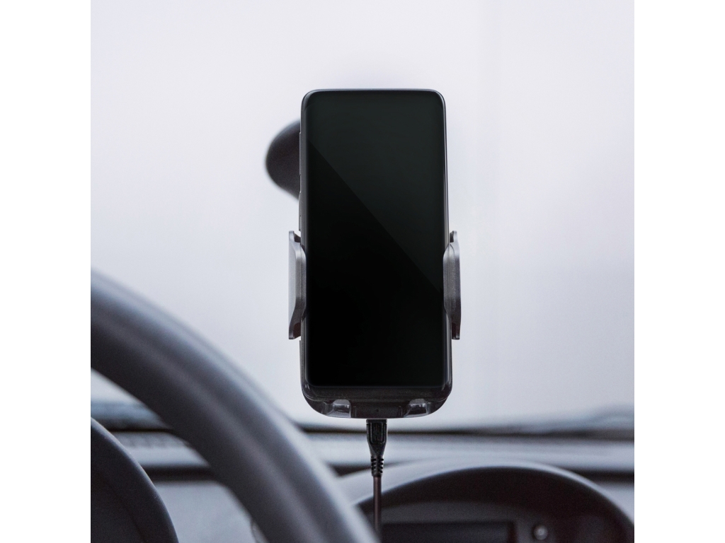 Mobilize Wireless Car Charger/Holder 5W/7.5W/15W Black