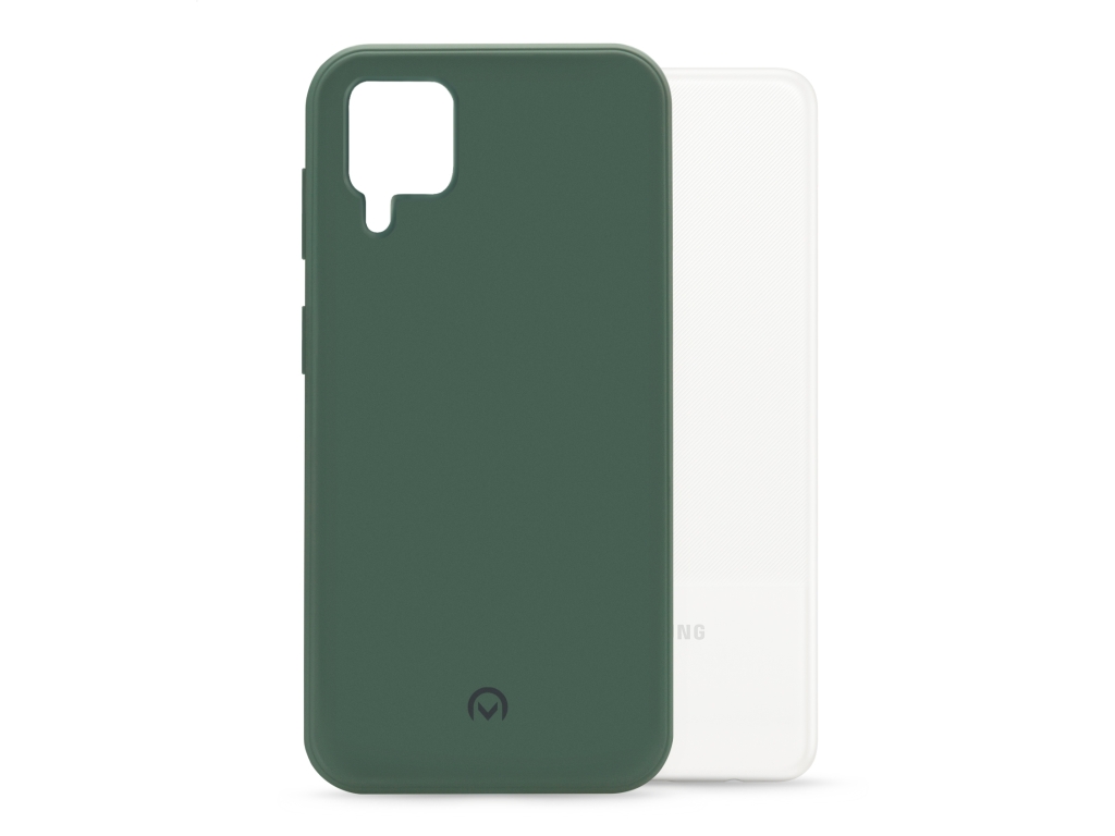 Mobilize Rubber Gelly Case Samsung Galaxy A12/M12 4G Matt Green