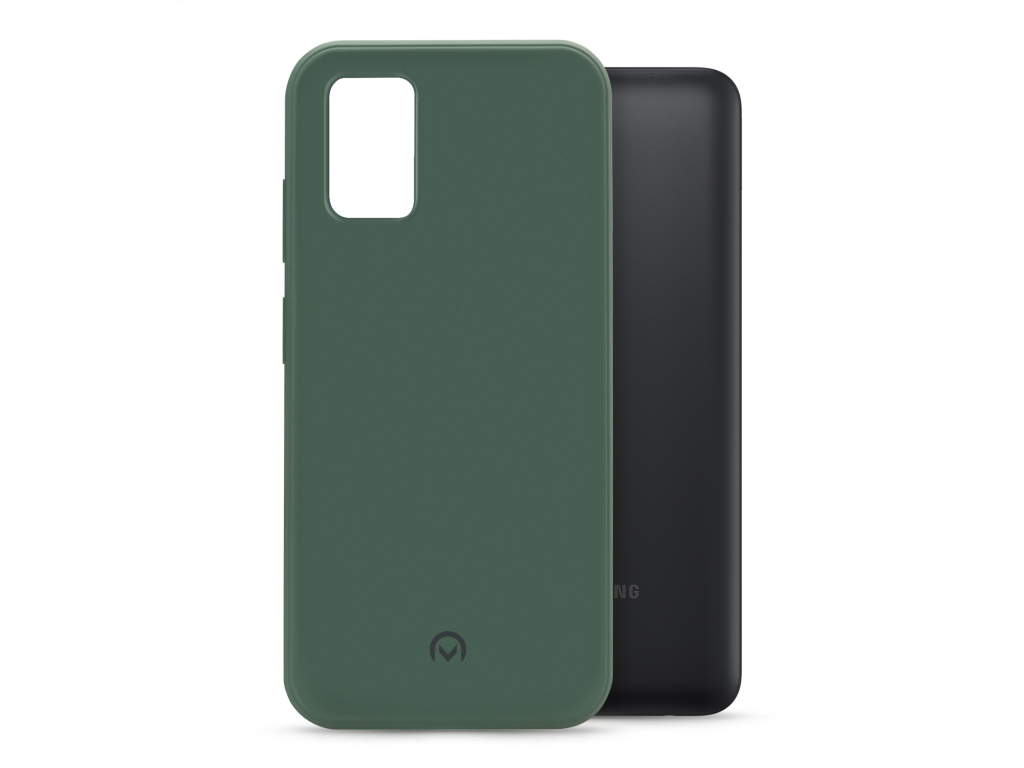 Mobilize Rubber Gelly Case Samsung Galaxy A03s Matt Green