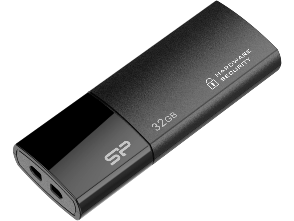 Silicon Power Secure G50 USB Pendrive 32GB Black