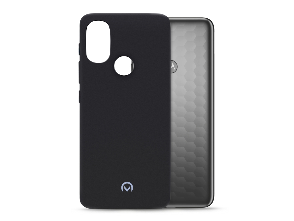 Mobilize Rubber Gelly Case Motorola Moto E20 Matt Black