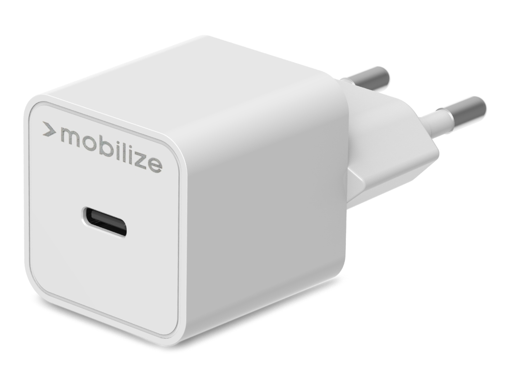 Mobilize Wall Charger USB-C 20W with PD/PPS White