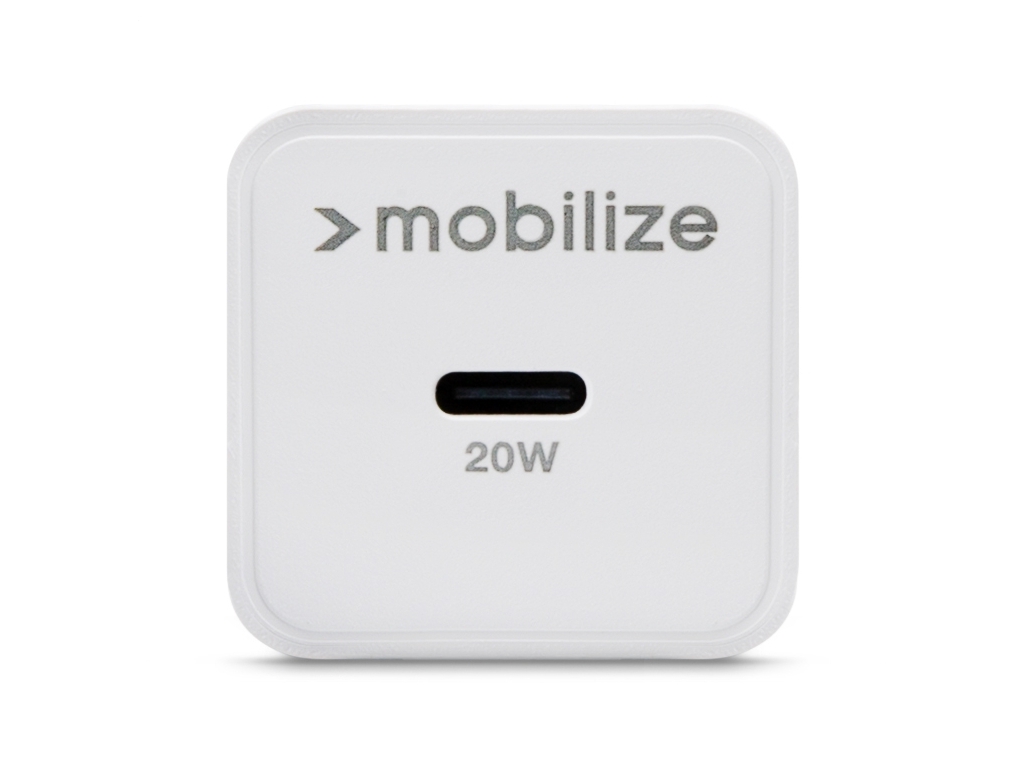 Mobilize Wall Charger USB-C 20W with PD/PPS White