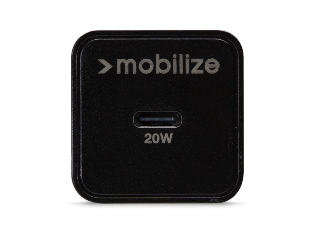 Mobilize Wall Charger USB-C 20W with PD/PPS Black