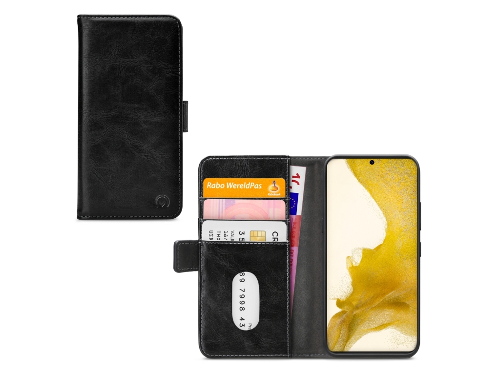 Mobilize Elite Gelly Wallet Book Case Samsung Galaxy S22 5G Black