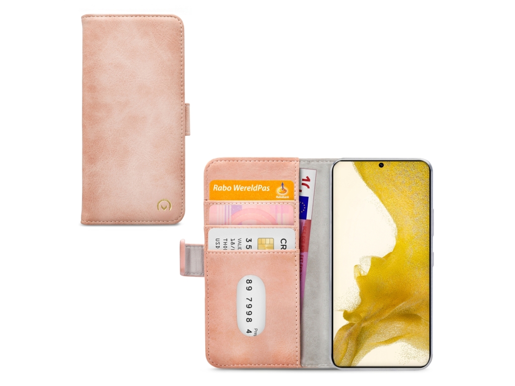 Mobilize Elite Gelly Wallet Book Case Samsung Galaxy S22 5G Soft Pink