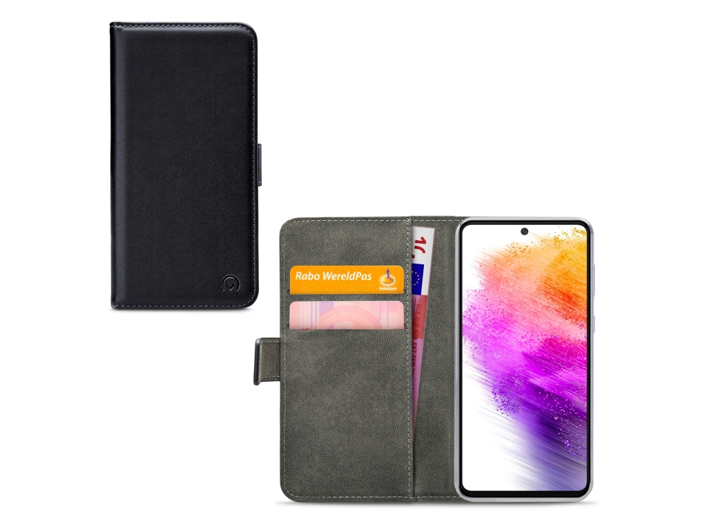 Mobilize Classic Gelly Wallet Book Case Samsung Galaxy A73 5G Black