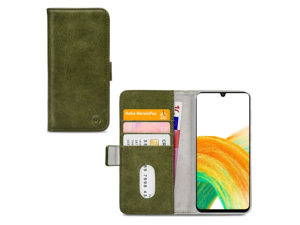 Mobilize Elite Gelly Wallet Book Case Samsung Galaxy A33 5G Green