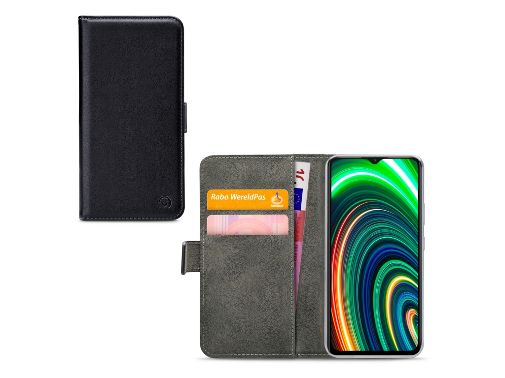 Mobilize Classic Gelly Wallet Book Case realme C25Y Black