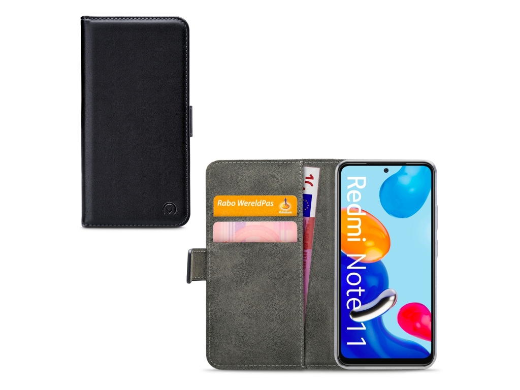 Mobilize Classic Gelly Wallet Book Case Xiaomi Redmi 10/10 (2022)/Note 11 4G Black