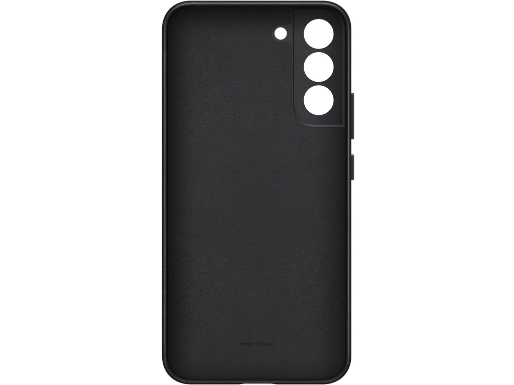 EF-VS906LBEGWW Samsung Leather Cover Galaxy S22+ 5G Black