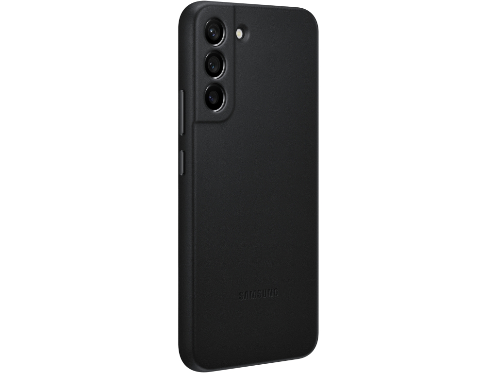 EF-VS906LBEGWW Samsung Leather Cover Galaxy S22+ 5G Black