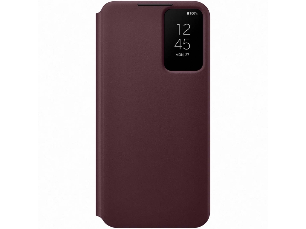 EF-ZS906CEEGEE Samsung Smart Clear View Cover Galaxy S22+ 5G Burgundy