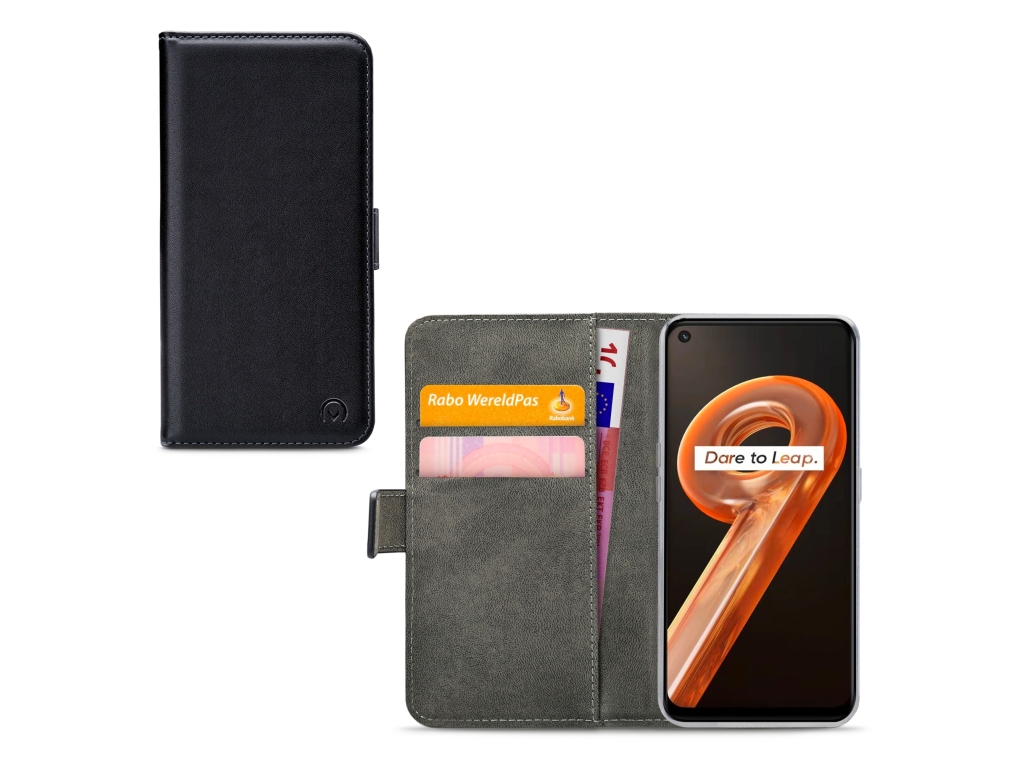 Mobilize Classic Gelly Wallet Book Case realme 9i Black