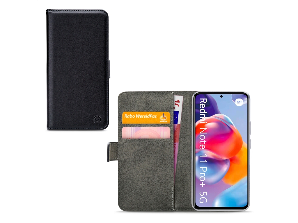 Mobilize Classic Gelly Wallet Book Case Xiaomi Redmi Note 11 Pro+ 5G Black