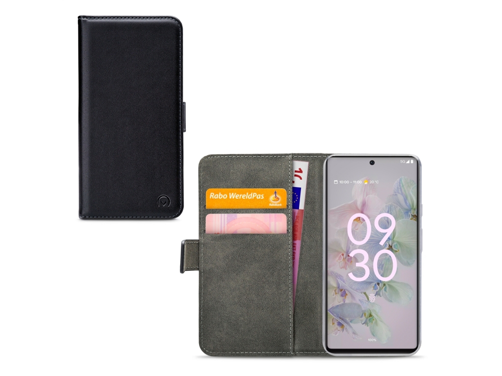 Mobilize Classic Gelly Wallet Book Case Google Pixel 6a Black