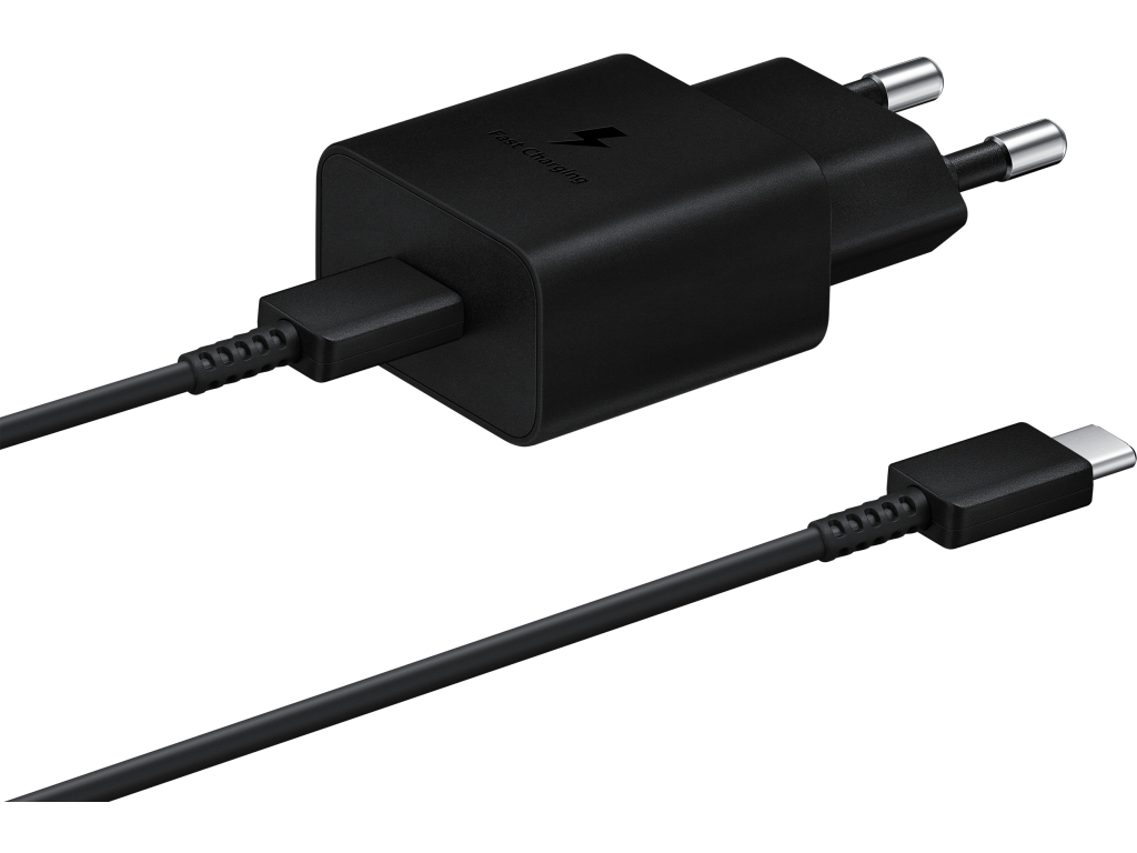 EP-T1510XBEGEU Samsung Fast Charger PD Power Adapter incl. USB-C Cable 15W Black