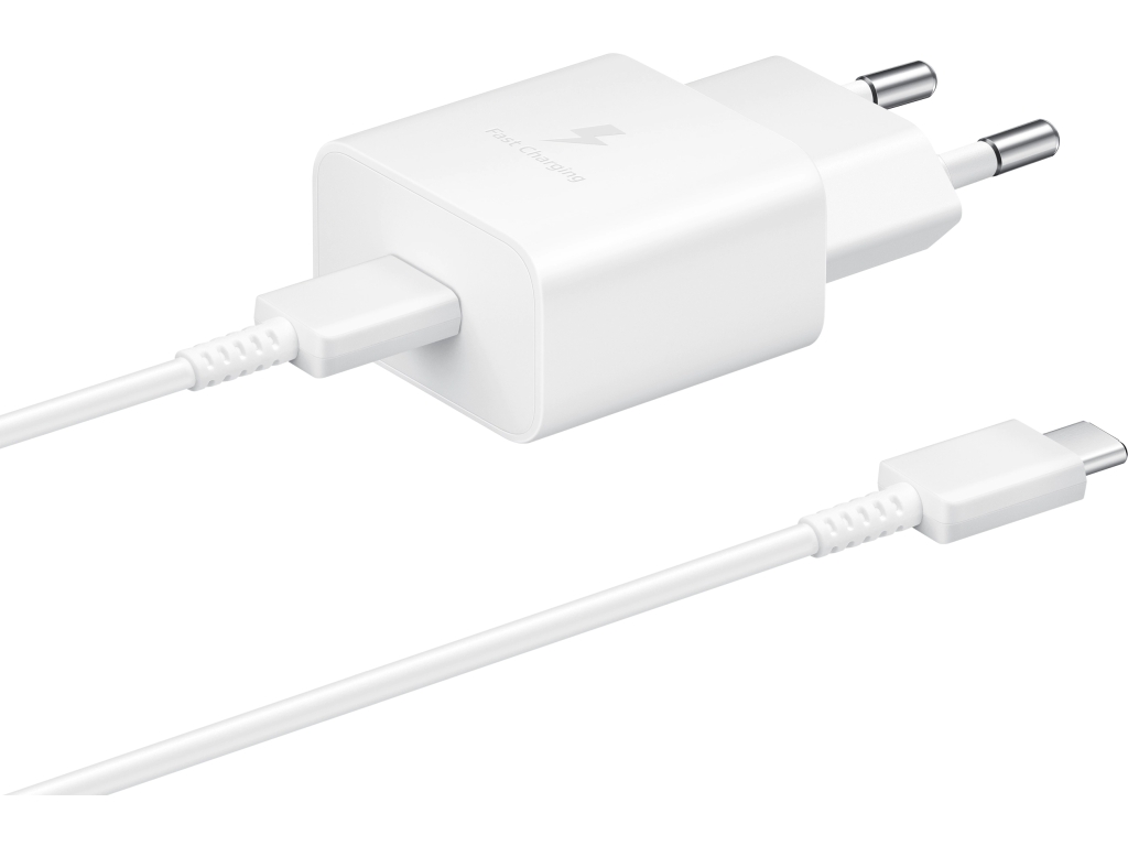 EP-T1510XWEGEU Samsung Fast Charger PD Power Adapter incl. USB-C Cable 15W White