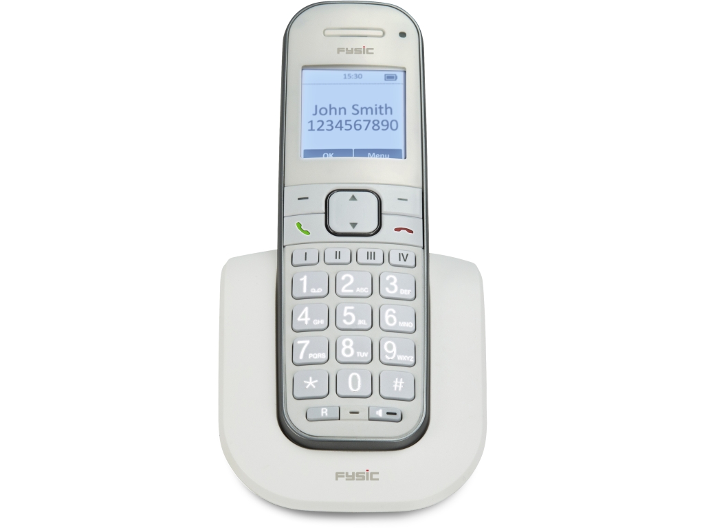 FX-9000 Fysic Big Button Senioren DECT-telefoon White