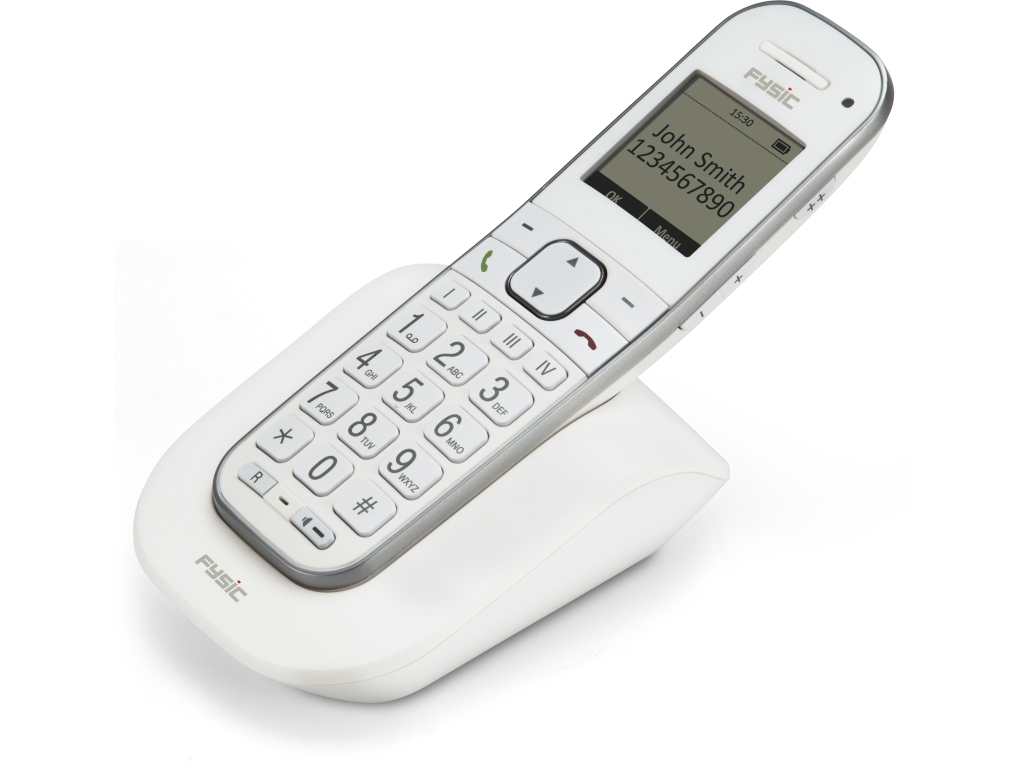 FX-9000 Fysic Big Button Senioren DECT-telefoon White