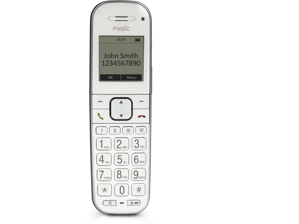 FX-9000 Fysic Big Button Senioren DECT-telefoon White