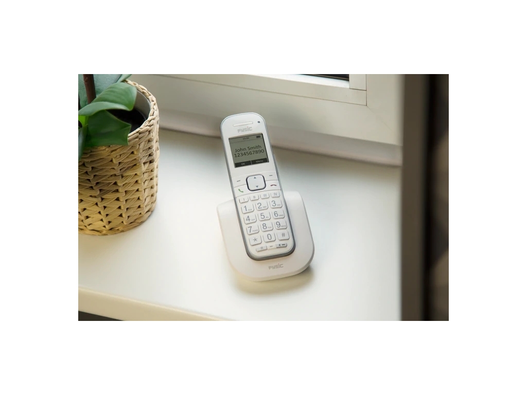 FX-9000 Fysic Big Button Senioren DECT-telefoon White