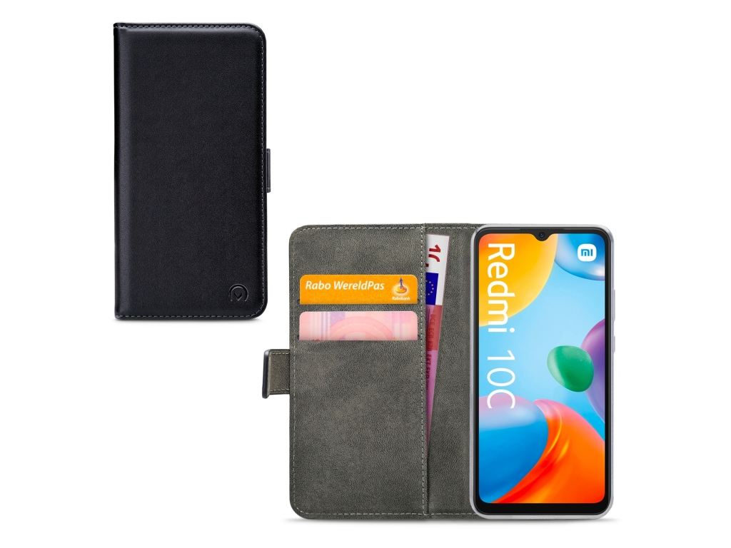 Mobilize Classic Gelly Wallet Book Case Xiaomi Redmi 10C Black