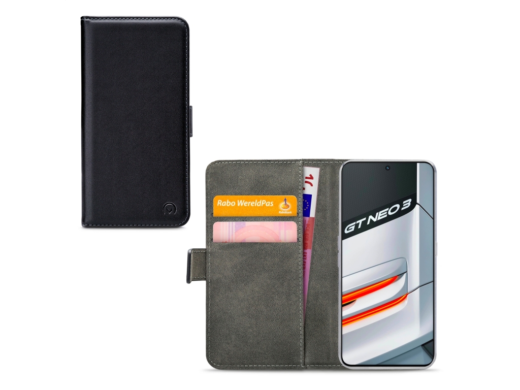 Mobilize Classic Gelly Wallet Book Case realme GT NEO 3 Black