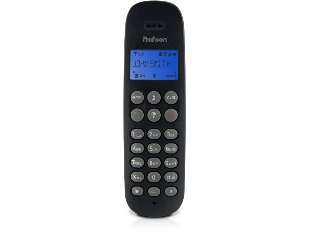 PDX-300 Profoon DECT Telefoon Black