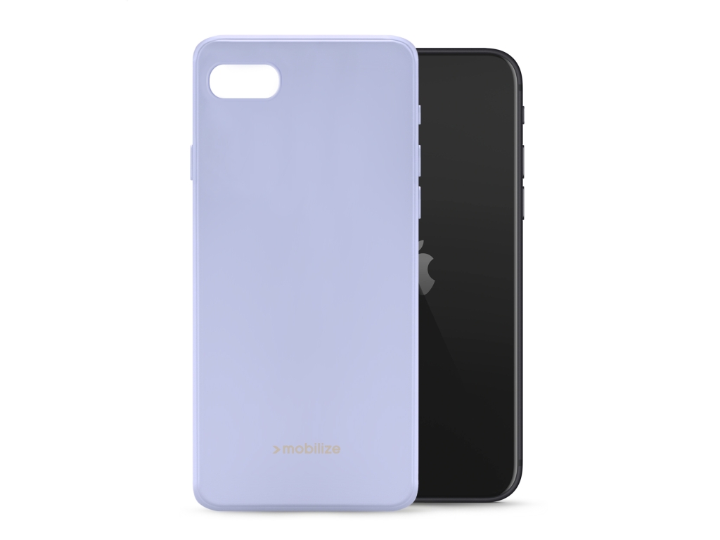 Mobilize Rubber Gelly Case Apple iPhone 6/6S/7/8/SE (2020/2022) Pastel Purple