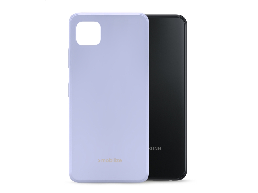 Mobilize Rubber Gelly Case Samsung Galaxy A22 5G Pastel Purple